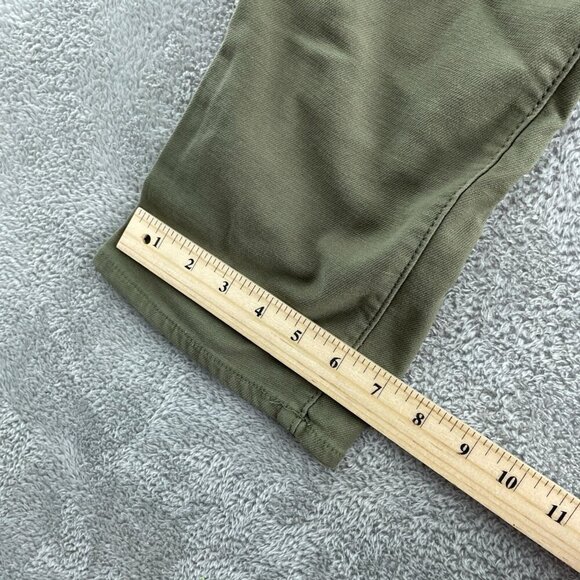 32 Degrees Cool Womens Olive Sweatpant Jeans Size 14 Slim Fit Stretch NWT 1170 - Picture 8 of 11